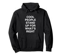 LA Gente Fresca SE DESTACA DE QUÉ ES Correcto Motivational Peop Sudadera con Capucha