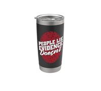 La gente miente evidencia no investigadores ciencia forense Vaso térmico de acero inoxidable de doble pared