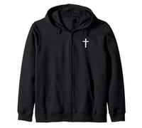 La gente te decepcionará Jesús no Juan 8 59 Mateo 28 20 Sudadera con Capucha