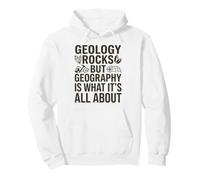La geología es Genial, Pero la geografía es de lo Que se Trata Sudadera con Capucha