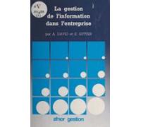 La Gestion De Linformation Dans Lentreprise (ebook)