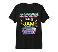 La gestión del Aula es el Día del Maestro Retro de los 80 de My Jam Camiseta Premium