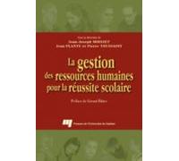 La Gestion Des Ressources Humaines Pour La Réussite Scolaire (ebook)