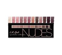 LA Girl Beauty Eyeshadow Collection - Paleta de sombra de ojos, tonos nudes