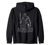 La Gloria de Aquiles Exige Sangre mitología guerrera Griega Sudadera con Capucha