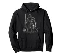 La Gloria de Aquiles Exige Sangre mitología guerrera Griega Sudadera con Capucha