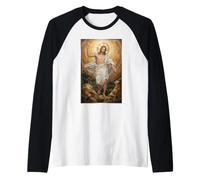 La Gloria de la Transfiguración del Señor Diseño Camiseta Manga Raglan