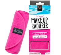 La goma de borrar original MakeUp | Paño desmaquillante de microfibra (1 pieza, rosa)..