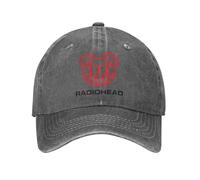 La Gorra de béisbol Red Head Sun on The Black Radios Deportes al Aire Libre Dropshipping Lavado Hip Hop Sombreros Unisex Hombres Gorra Personalizada Retro