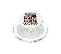 La Gracia de la Misericordia de Dios me da Esperanza para Las Mujeres Negras PopSockets PopGrip para MagSafe