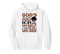 La Gracia de la Misericordia de Dios me da Esperanza para Las Mujeres Negras Sudadera con Capucha