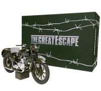 La Gran Escape Triumph TR6 Trofeo Motocicleta Weathered 1:12 Corgi CC08501