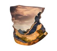 La Gran Muralla China Impresa Cuello Bufanda Durable Bandana Cómodo Polainas De Cuello para Cámping Motocicleta Antideslizante Pasamontañas