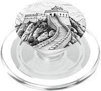 La Gran Muralla de China Viaje Vacaciones Souvenir PopSockets PopGrip para MagSafe