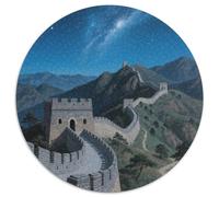 La Gran Muralla Puzzle 1000 Piezas para Adultos Creativo para La Relajación Adultos Y Niños Regalos Edificio Landmark Juego Familiar Obra De Arte De Juego 1000pcs (67.5x67.5cm)