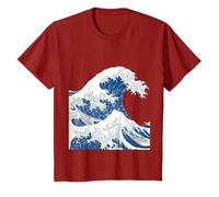 La gran ola antes de Kanagawa Arte Japonés Camiseta