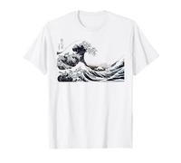La Gran Ola de Kanagawa Hokusai Camiseta