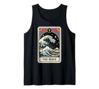 La Gran Ola Fuera de Kanagawa Tarot Card La Ola Camiseta sin Mangas