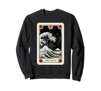 La Gran Ola Fuera de Kanagawa Tarot Card La Ola Sudadera