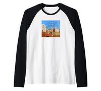 La Granja 1922 Joan Miro Surrealismo Pintura Camiseta Camiseta Manga Raglan