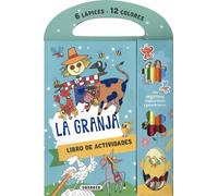 La granja (6 Lápices, 12 colores)