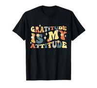 La gratitud es mi Actitud Mentalidad Positiva Inspiradora Camiseta