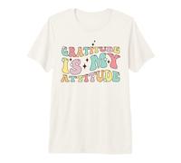 La gratitud es mi Actitud Mentalidad Positiva Inspiradora Camiseta Premium
