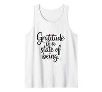 La gratitud es un Estado de ser Camiseta sin Mangas