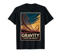 La Gravedad es mi copiloto | Montaña Rusa | Física Camiseta