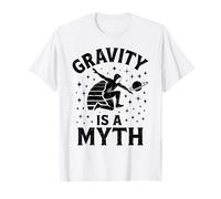 La Gravedad es un Mito Parkour Retro Cosmic Vintage Free Running Camiseta