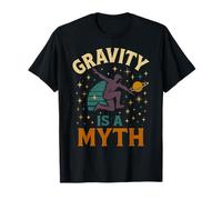 La Gravedad es un Mito Parkour Retro Cosmic Vintage Free Running Camiseta