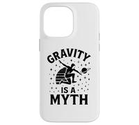 La Gravedad es un Mito Parkour Retro Cosmic Vintage Free Running Carcasa para iPhone 14 Pro MAX