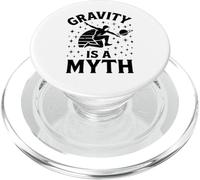 La Gravedad es un Mito Parkour Retro Cosmic Vintage Free Running PopSockets PopGrip para MagSafe