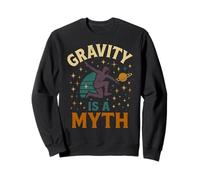 La Gravedad es un Mito Parkour Retro Cosmic Vintage Free Running Sudadera