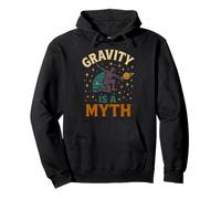 La Gravedad es un Mito Parkour Retro Cosmic Vintage Free Running Sudadera con Capucha