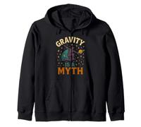 La Gravedad es un Mito Parkour Retro Cosmic Vintage Free Running Sudadera con Capucha