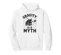 La Gravedad es un Mito Parkour Retro Cosmic Vintage Free Running Sudadera con Capucha