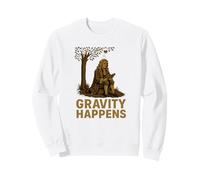 La Gravedad Sucede - Isaac Newton Science Humor Sudadera