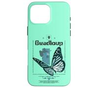 La Guadeloupe ou Gwadloup, Gwada l'île Papillon 971 Carcasa para iPhone 16 Pro MAX