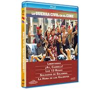 La guerra civil en el cine (Blu-ray) Pack 5 peliculas: Libertarias / ¡Ay Carmela! / Las 13 Rosas / Soldados de Salamina / La Hora de los Valientes