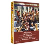 La guerra civil en el cine (DVD) Pack 5 peliculas: Libertarias / ¡Ay Carmela! / Las 13 Rosas / Soldados de Salamina / La Hora de los Valientes