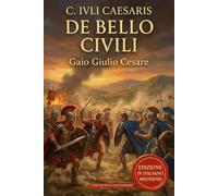 La Guerra Civile: De Bello Civili edizione in Italiano moderno e analisi storico-militare