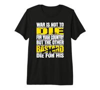 LA Guerra NO ES MUERRE por TU PAÍS Camiseta Premium