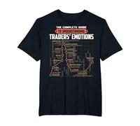 La guía Completa para comprender Las emociones de los Comerciantes Trading Camiseta, Hombre Tallas Grandes, Negro, 6X Alto