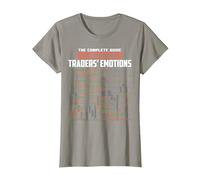 La guía Completa para comprender Las emociones de los Comerciantes Trading Camiseta, Mujer, Pizarra, S