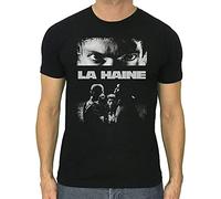 LA HAINE - Camiseta de algodón para hombre, diseño de Vincent Cassel, color negro, Negro, XXL