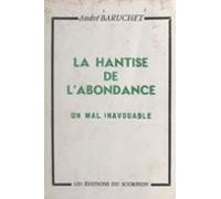 La Hantise De Labondance (ebook)