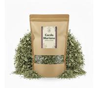 La Herbera | Cardo Mariano (Silybum marianum) hoja triturada, Cardo Lechero, Cardo de María | para infusión | a granel | envasado en España | Milk Thistle Leaves