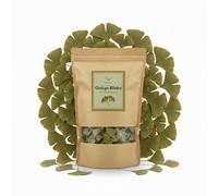 La Herbera | Ginkgo Biloba Ginkgo biloba hoja triturada, Árbol de los cuarenta escudos, Nogal del Japón | para infusión | a granel | Crushed Ginkgo Leaves, envasado en España