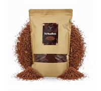 La Herbera | Té Rooibos Aspalathus linearis hoja triturada, Arbusto rojo, Té rojo africano | para infusión | a granel | envasado en España, Rooibos Tea, Dried Rooibos Leaves